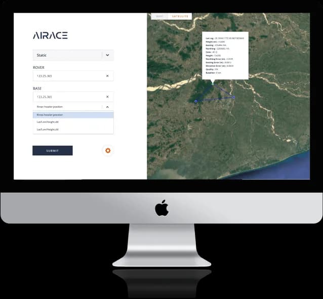 Airace Geo Studio desktop GNSS post-processing software